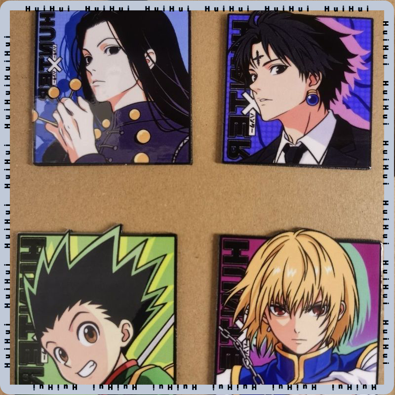 Kitchen Appliances Refrigerators - HUNTER×HUNTER ヒソカ ゴン 冷蔵庫用マグネット 強力磁気漫画装飾ステッカー ホームキャビネットドア装飾用
