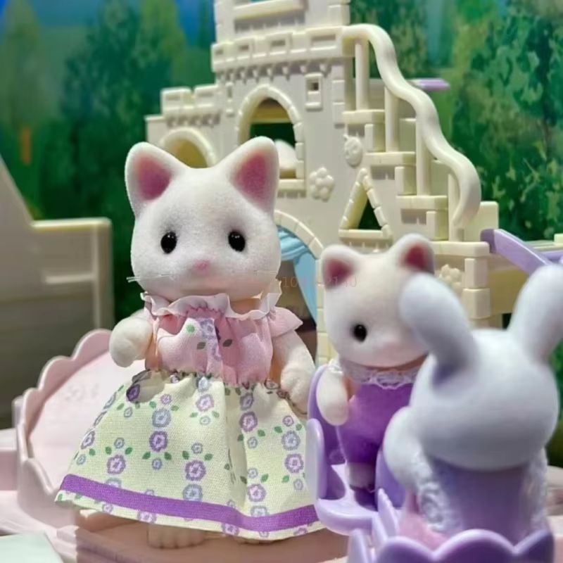 シルバニアファミリーパンダ象 3 人家族アニメフィギュアかわ - Kitchen Appliances Toys のレビューと価格