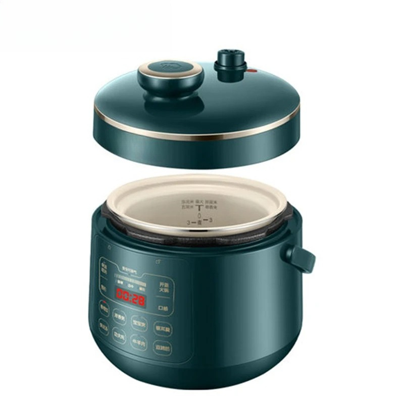 2.3L 電気圧力鍋 ミニ炊飯器 小型ステンレス製電気鍋 高 - Kitchen Appliances Quality のレビューと価格