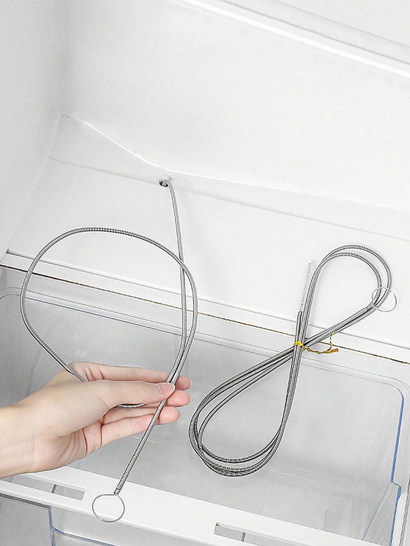 ステンレス製冷蔵庫排水溝クリーニングブラシ、冷蔵庫排水パイプ - Kitchen Appliances Refrigerators のレビューと価格