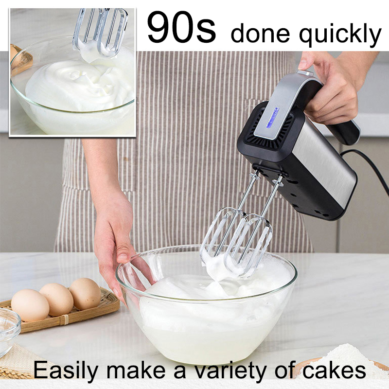 電動ハンドブレンダー ステンレス鋼 ミニ多機能ミキサー ホワ - Hand Mixer Electric のレビューと価格