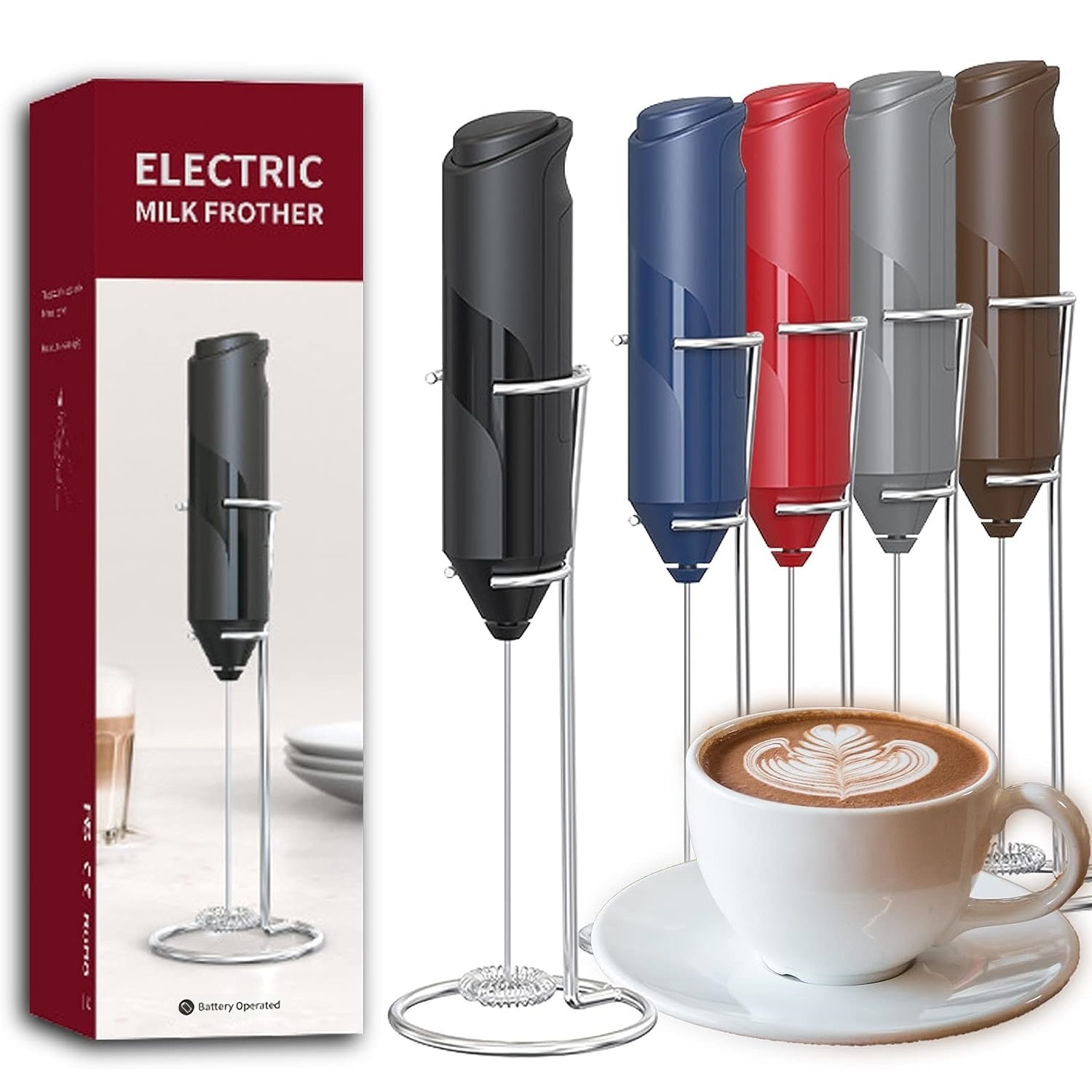 電動ミルク泡立て器,ハンドミキサー,便利な小型パワーを備えた - Hand Mixer Electric のレビューと価格