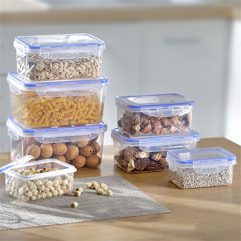 1/4パック食品保存容器 透明キッチン整理ボックス 蓋付き  - Kitchen Appliances Refrigerators のレビューと価格