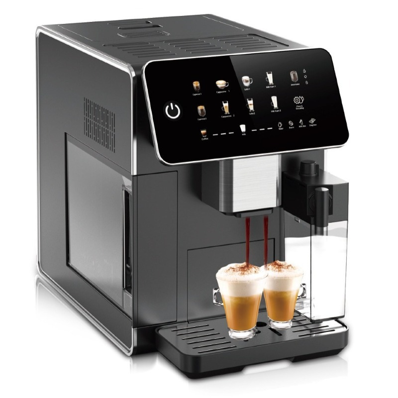ヨーロッパ規格の全自動コーヒーマシン、内蔵オートクリーニング - Milk Frother Automatic のレビューと価格