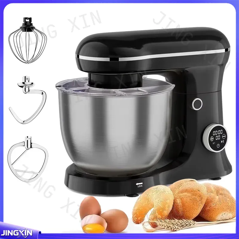 5Lスタンドミキサー 1500W 電動生地こね機 ステンレス - Hand Mixer Electric のレビューと価格