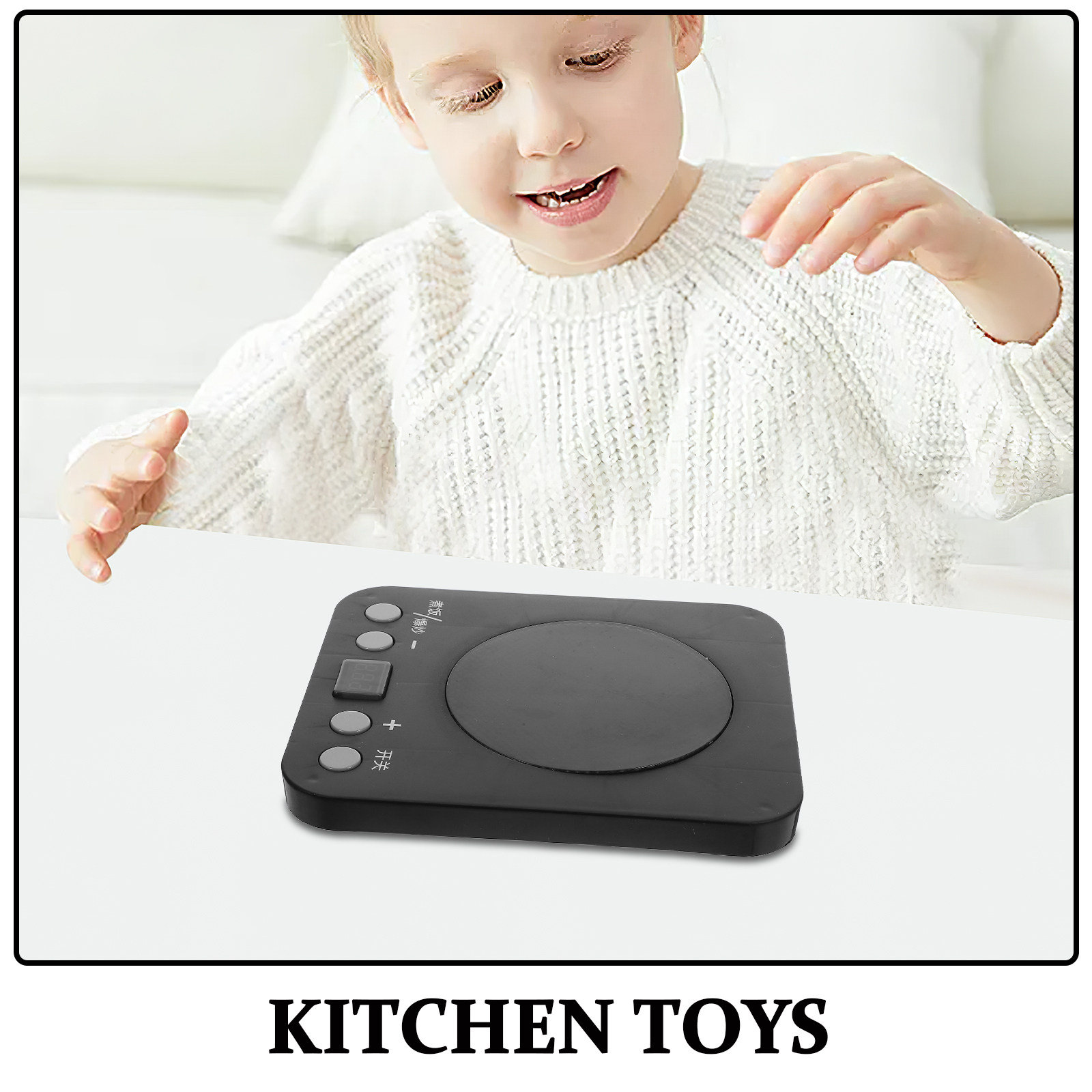 幼児向けおもちゃ、女の子向け、電磁調理器、ごっこ遊び用キッチ - Kitchen Appliances Toys のレビューと価格