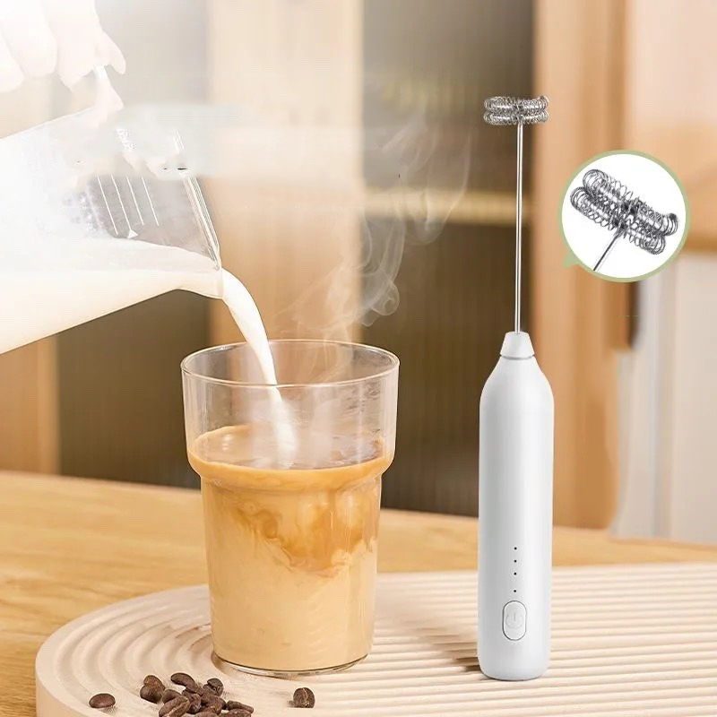 電動コーヒーミルク泡立て器、家庭用コーヒーミルクミキサー、泡 - Milk Frother Automatic のレビューと価格