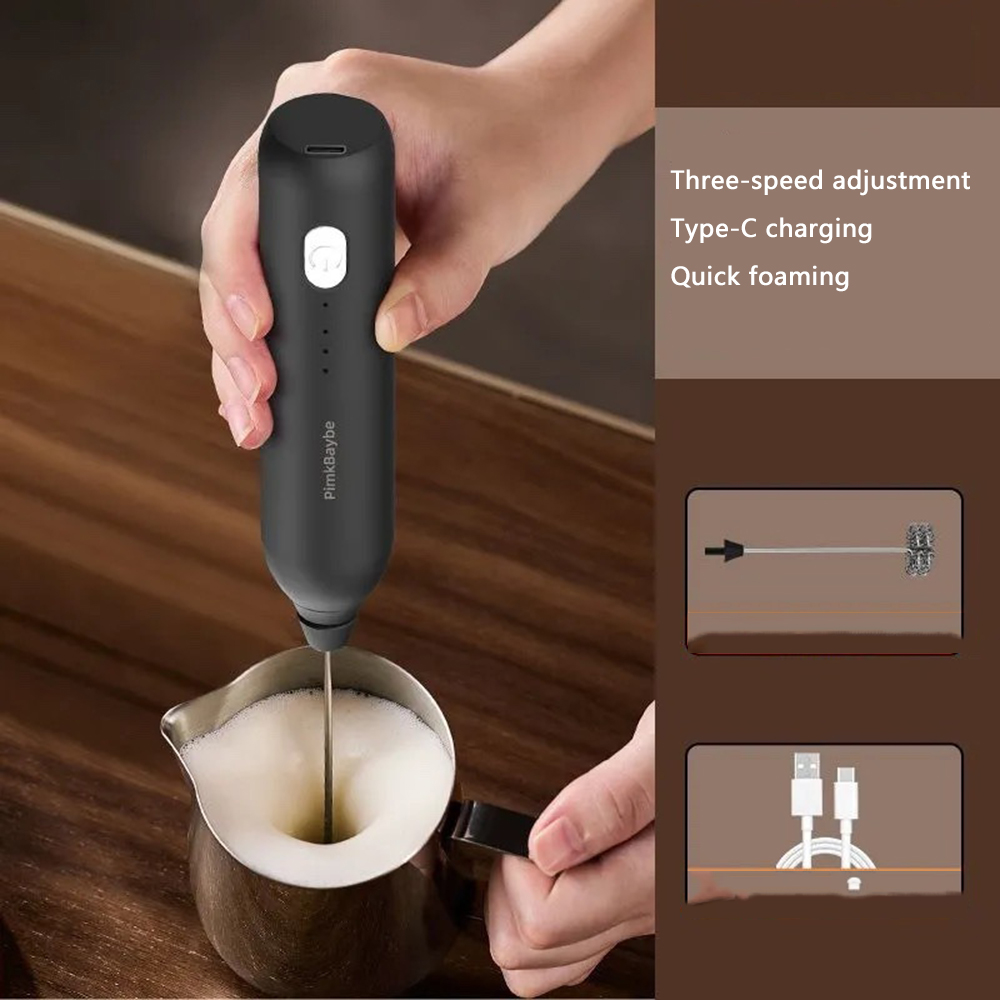 電動コーヒーミルク泡立て器、家庭用コーヒーミルクミキサー、泡 - Milk Frother Automatic のレビューと価格