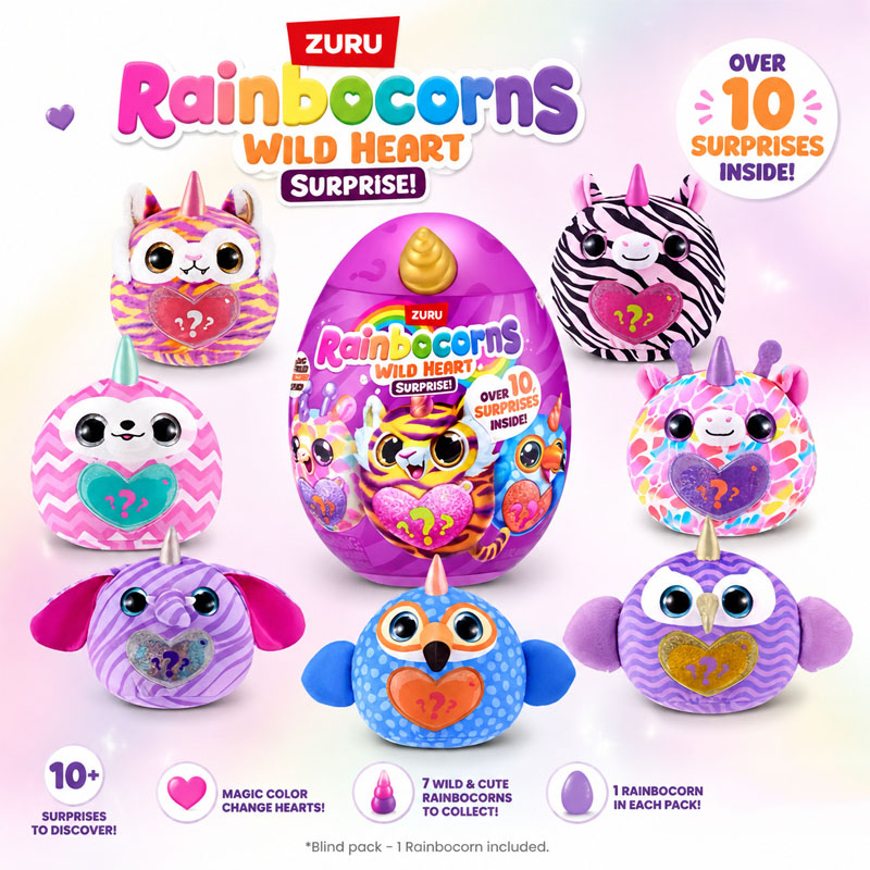 ZURU Rainocorns ワイルドハートサプライズ レ - Kitchen Appliances Toys のレビューと価格